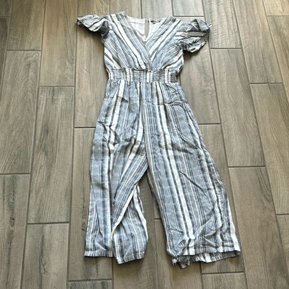 Jcee stripe jumpsuit